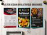 create bifold, trifold brochure and flyer design