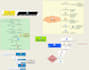 design creative mind map and unique flowchart