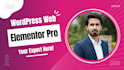 create unique elementor pro website