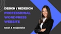 design responsive elementor wordpress website