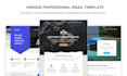 design and develop responsive HTML email template