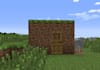 build a minecraft dirt house for you in minecraft java