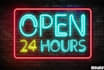 create an amazing neon light logo animation intro video
