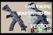 tracing your bitmap image into vector