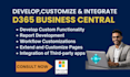 customize dynamics365 business central page report extensions