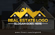 do real estate property construction mortgage realtor logo
