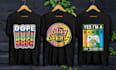 do creative typography and custom t shirt design