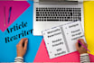 manually rewrite, paraphrase and rephrase your documents