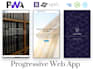 create responsive progressive web app with nextjs
