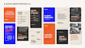 design social media post design, canva templates, instagram posts and banners