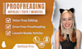 proofread and edit your german text or website