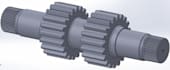 do machine design, gears, sprocket and 3d model in solidworks and autocad