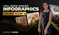 design eye catching professional infographics for business