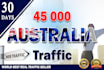bring unlimited organic targeted australiya web traffic