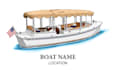 draw boat into vector art
