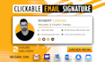 create HTML email signature for iphone, outlook and  gmail
