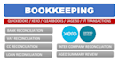 do accounting, bookkeeping in xero and quickbooks