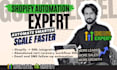 setup gohighlevel CRM and automation for shopify stores