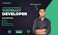 do any spa design using vue or react js