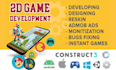 reskin, developing 2d game construct 2 or 3 for any platform