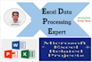 do excel data entry, typing, copy paste, formatting, cleansing and management
