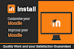 install, customize your moodle on AWS, vps, hosting