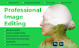 do photoshop image editing, photo retouching and removing