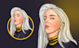 draw your potrait cartoon