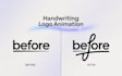 your signature in a stylish handwriting intro or outro