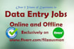 do data entry ,data management and  data collection