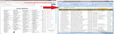 type and copy paste PDF into ms excel data entry