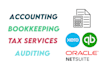 do accounting, bookkeeping, financial statements