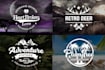 do vintage , retro , classic ,  hipster badge logo design