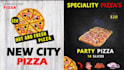 we will make animated digital signage menu board and ads