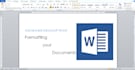 make your word document professional and more attractive