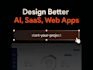 design saas b2b2c web apps dashboard UI UX and ai tools