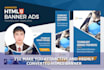 create wonderful animated HTML5 banner for ur google ads