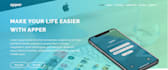 do custom single page html css website