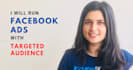run facebook ads to increase the sale
