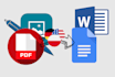 transcribe text from pdf, pictures and handwritten notes