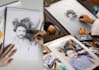 make sketch of your images using digital pencil or pen art