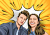 draw comic pop art from your photos in 24 hours