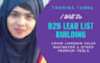 do perfect b2b email leads list building