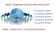 research for a contact business list