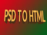 convert from psd to html within short time