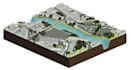 create a 3d realistic topography site model for your project