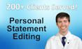 edit your medical school personal statement