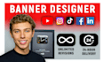 design a professional youtube banner