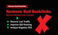 remove the penalty by removing spam, bad, disavow backlinks