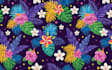 draw seamless pattern design for fabric, wallpapers and pod